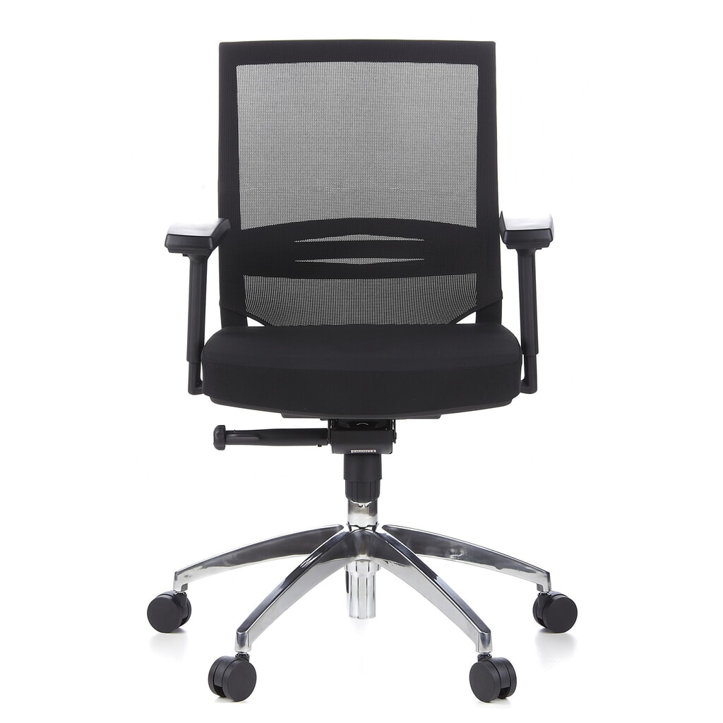 hjh OFFICE Bürostuhl / Chefsessel PORTO PRO Stoff, schwarz Product afbeelding: hjh OFFICE Bürostuhl / Chefsessel PORTO PRO Stoff, schwarz