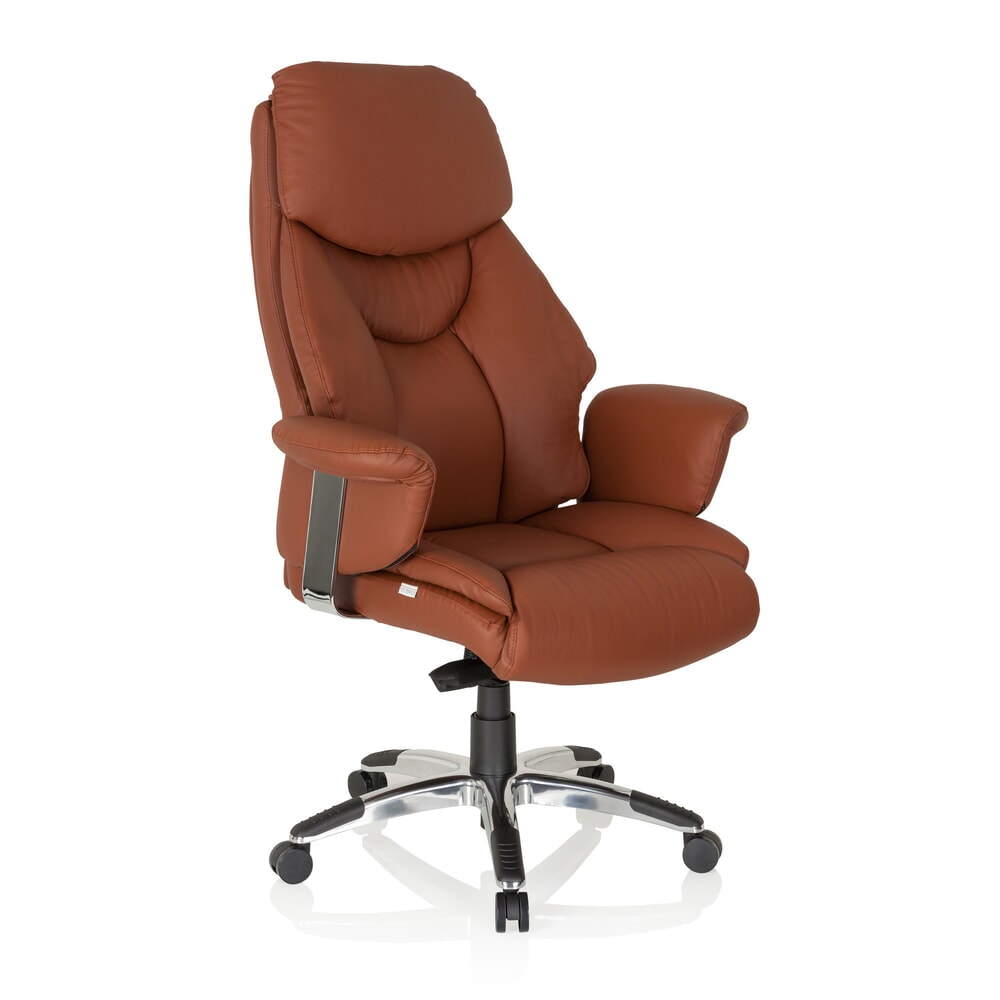Productafbeelding nr. 4: hjh OFFICE Bürostuhl / Chefsessel PRADO Leder, braun