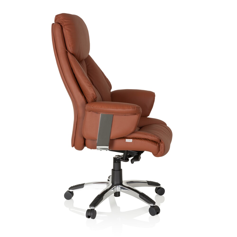 Productafbeelding nr. 5: hjh OFFICE Bürostuhl / Chefsessel PRADO Leder, braun