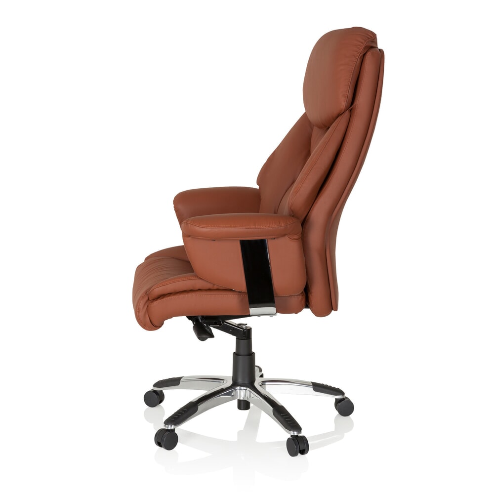 Productafbeelding nr. 10: hjh OFFICE Bürostuhl / Chefsessel PRADO Leder, braun