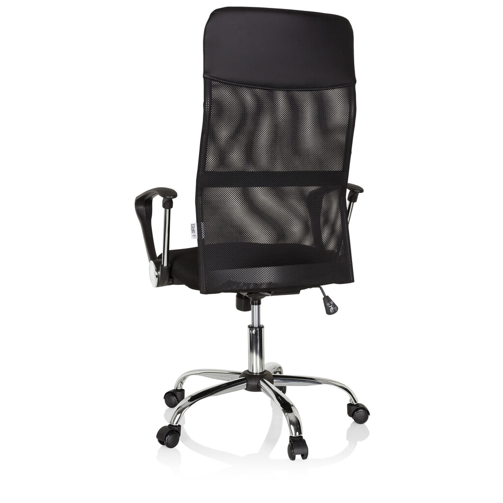 Productafbeelding nr. 6: hjh OFFICE Bürostuhl / Chefsessel PURE NET Kunstleder/Netzstoff, schwarz