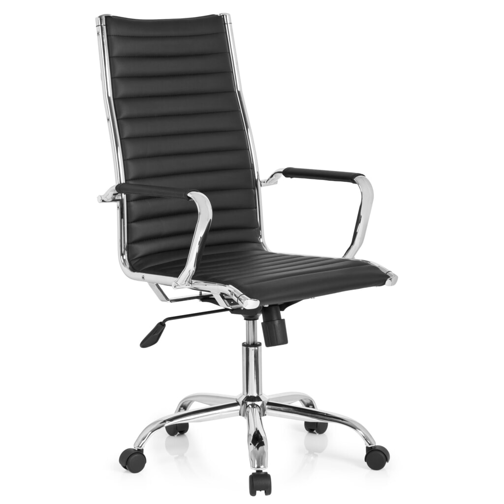 Productafbeelding nr. 2: hjh OFFICE Bürostuhl / Chefsessel VEMONA 20 Kunstleder, schwarz
