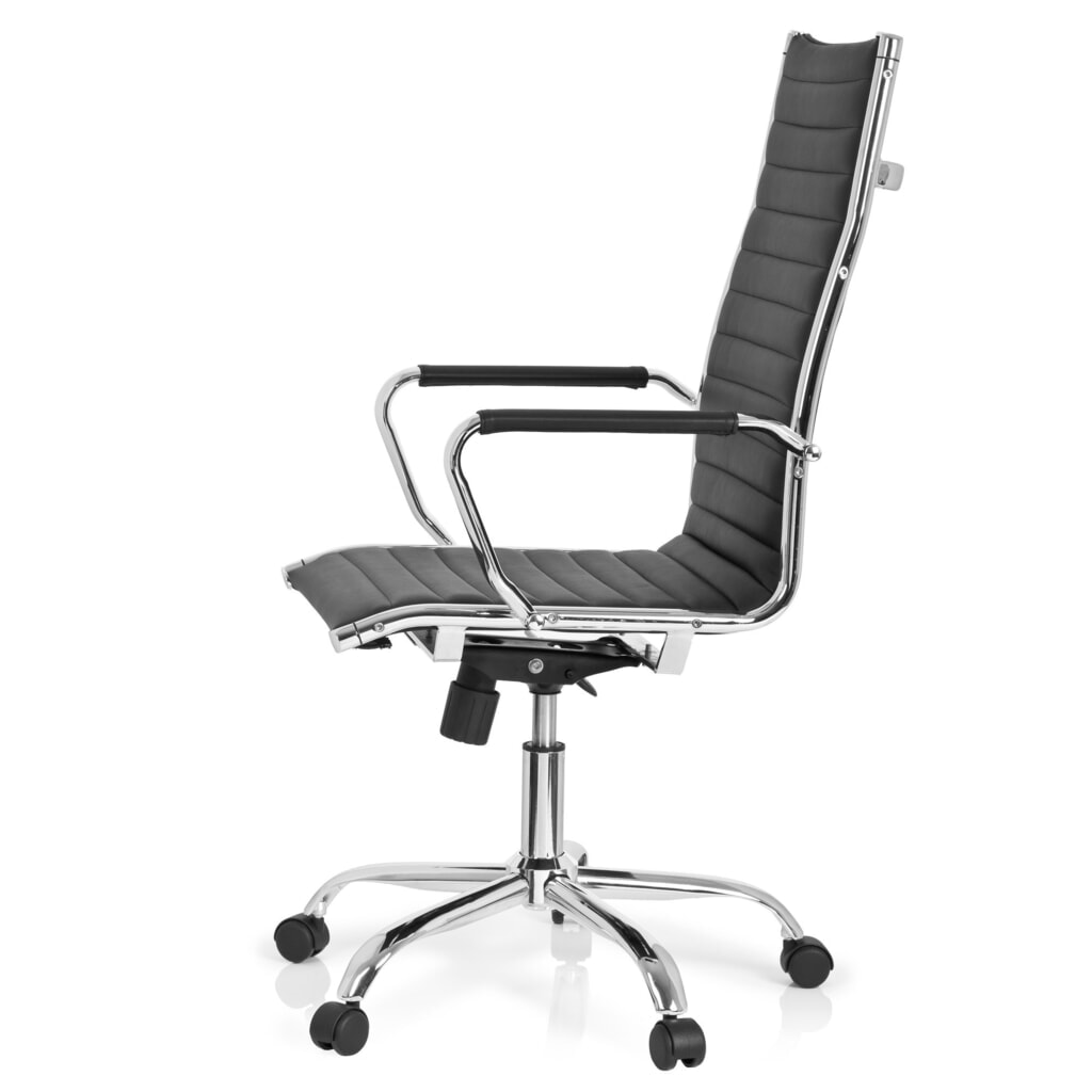 hjh OFFICE Bürostuhl / Chefsessel VEMONA 20 Kunstleder, schwarz Productafbeelding nr. 8: hjh OFFICE Bürostuhl / Chefsessel VEMONA 20 Kunstleder, schwarz