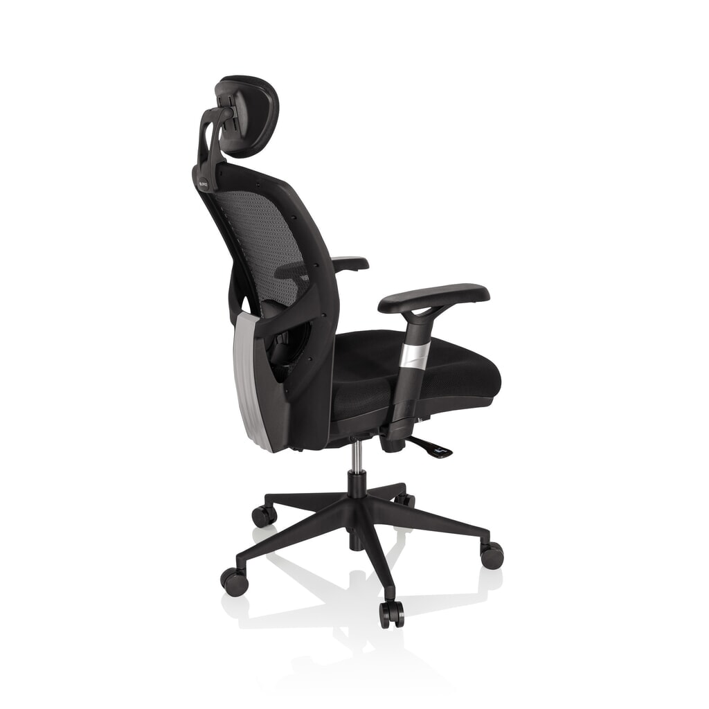 Productafbeelding nr. 6: hjh OFFICE Bürostuhl / Chefsessel VENUS BASE Stoff, schwarz