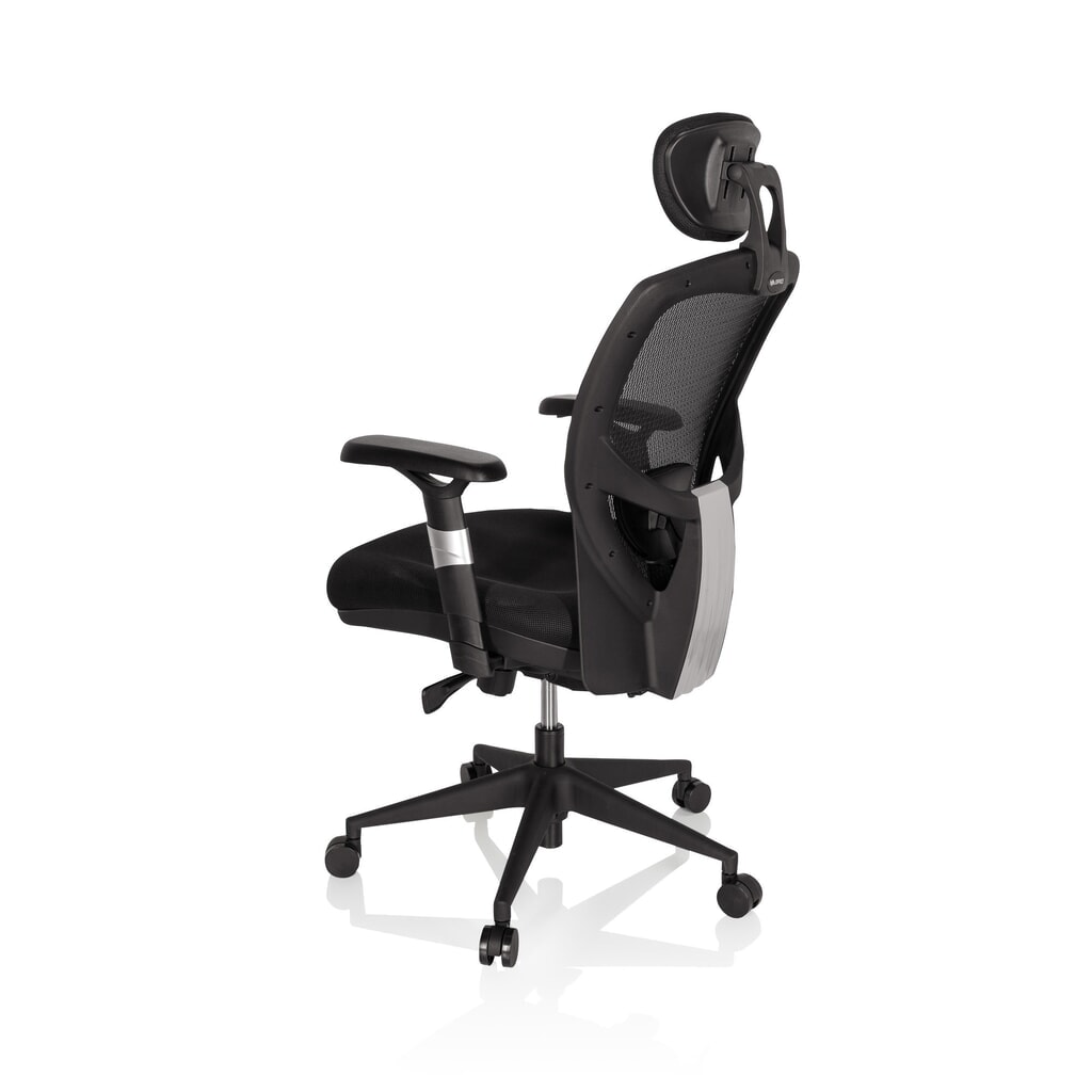 hjh OFFICE Bürostuhl / Chefsessel VENUS BASE Stoff, schwarz Productafbeelding nr. 9: hjh OFFICE Bürostuhl / Chefsessel VENUS BASE Stoff, schwarz