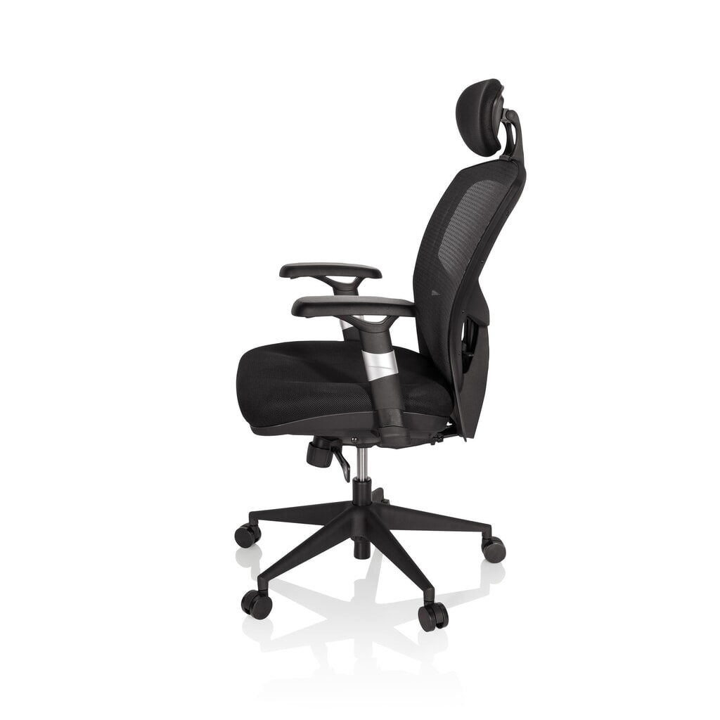 Productafbeelding nr. 10: hjh OFFICE Bürostuhl / Chefsessel VENUS BASE Stoff, schwarz