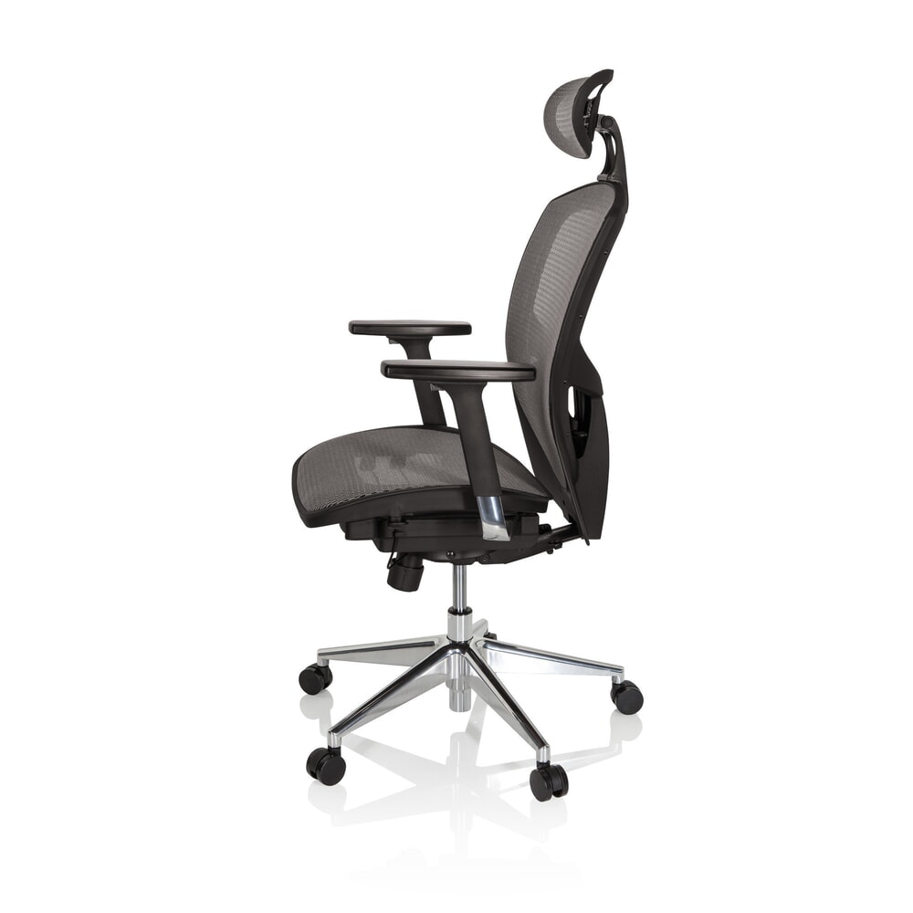 Productafbeelding nr. 10: hjh OFFICE Bürostuhl / Chefsessel VENUS ONE Netzstoff, silbergrau/schwarz