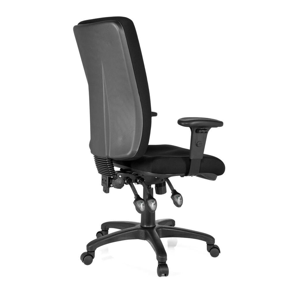 Productafbeelding nr. 4: hjh OFFICE Bürostuhl / Chefsessel ZENIT HIGH Stoff, schwarz