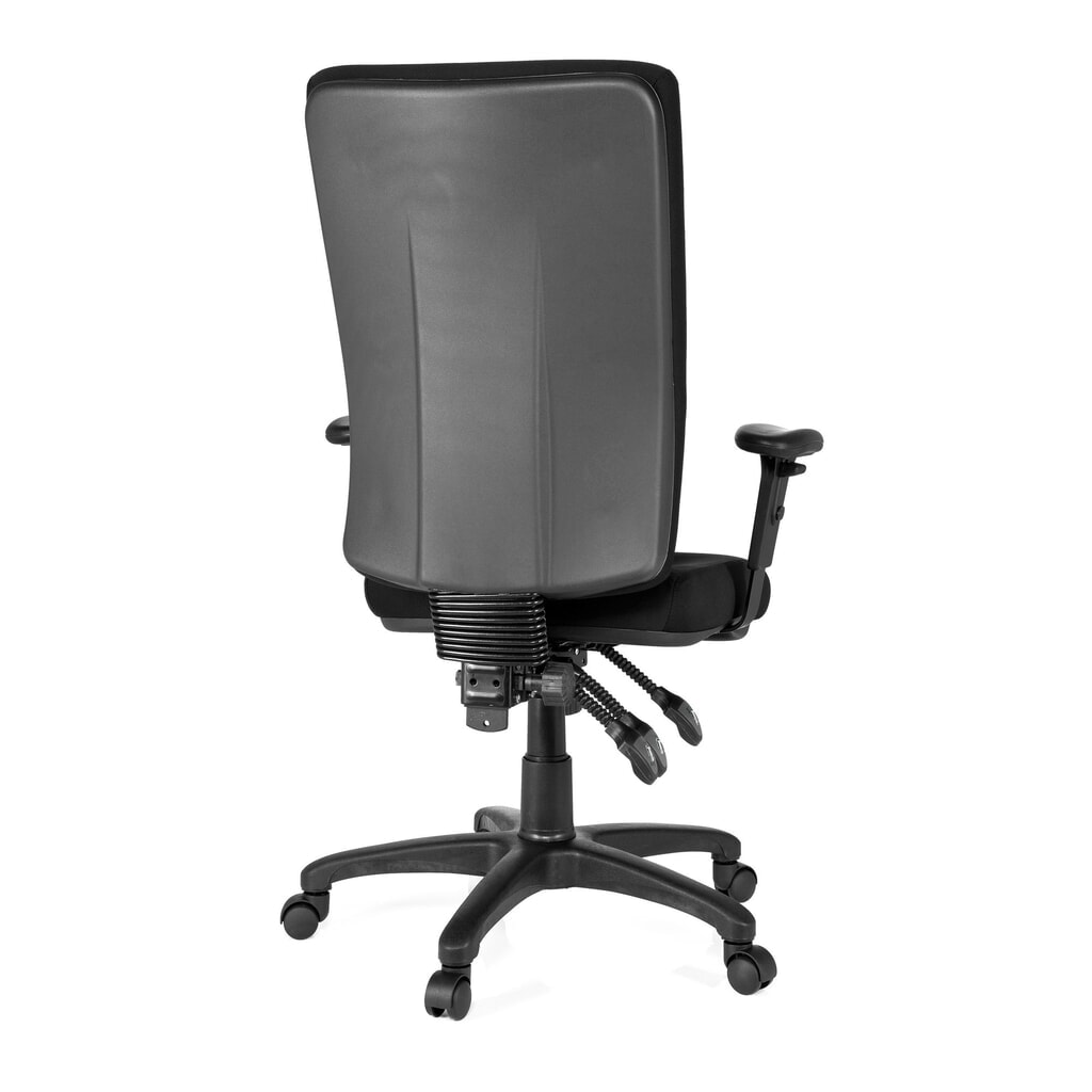 hjh OFFICE Bürostuhl / Chefsessel ZENIT HIGH Stoff, schwarz Productafbeelding nr. 5: hjh OFFICE Bürostuhl / Chefsessel ZENIT HIGH Stoff, schwarz