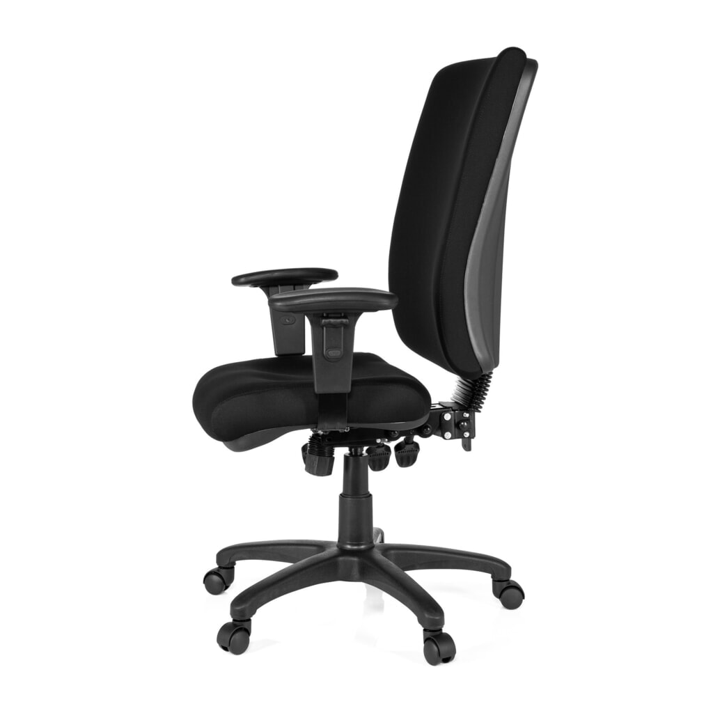 Productafbeelding nr. 8: hjh OFFICE Bürostuhl / Chefsessel ZENIT HIGH Stoff, schwarz