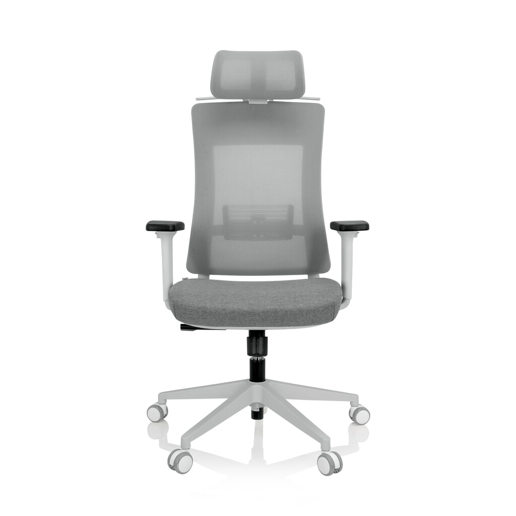 Bureaustoel / draaistoel hjh OFFICE COMFIO WMH netstof / stof, grijs Product afbeelding: Bureaustoel / draaistoel hjh OFFICE COMFIO WMH netstof / stof, grijs