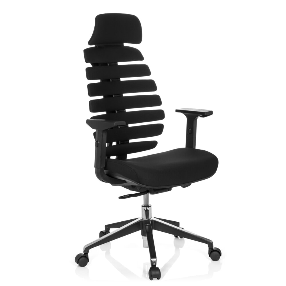 Productafbeelding nr. 3: hjh OFFICE Bürostuhl / Drehstuhl ERGO LINE II PRO Stoff, schwarz