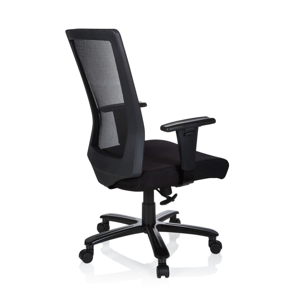 hjh OFFICE Bürostuhl / Drehstuhl EXTENDER Stoff/Netzstoff, schwarz Productafbeelding nr. 5: hjh OFFICE Bürostuhl / Drehstuhl EXTENDER Stoff/Netzstoff, schwarz
