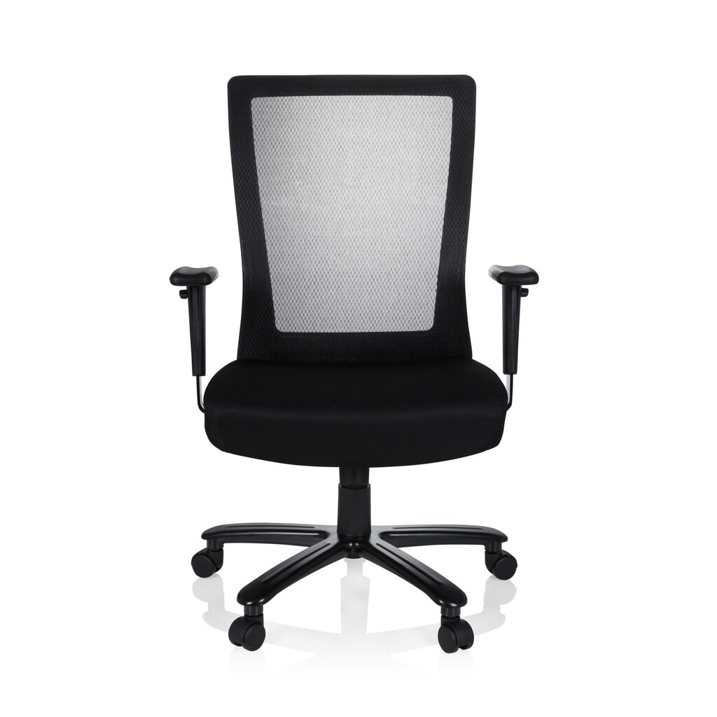 hjh OFFICE Bürostuhl / Drehstuhl EXTENDER Stoff/Netzstoff, schwarz Product afbeelding: hjh OFFICE Bürostuhl / Drehstuhl EXTENDER Stoff/Netzstoff, schwarz