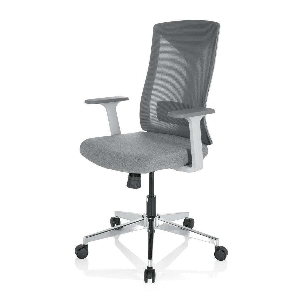 Productafbeelding nr. 9: hjh OFFICE Bürostuhl / Drehstuhl HALIFAX Stoff/Netzstoff, grau