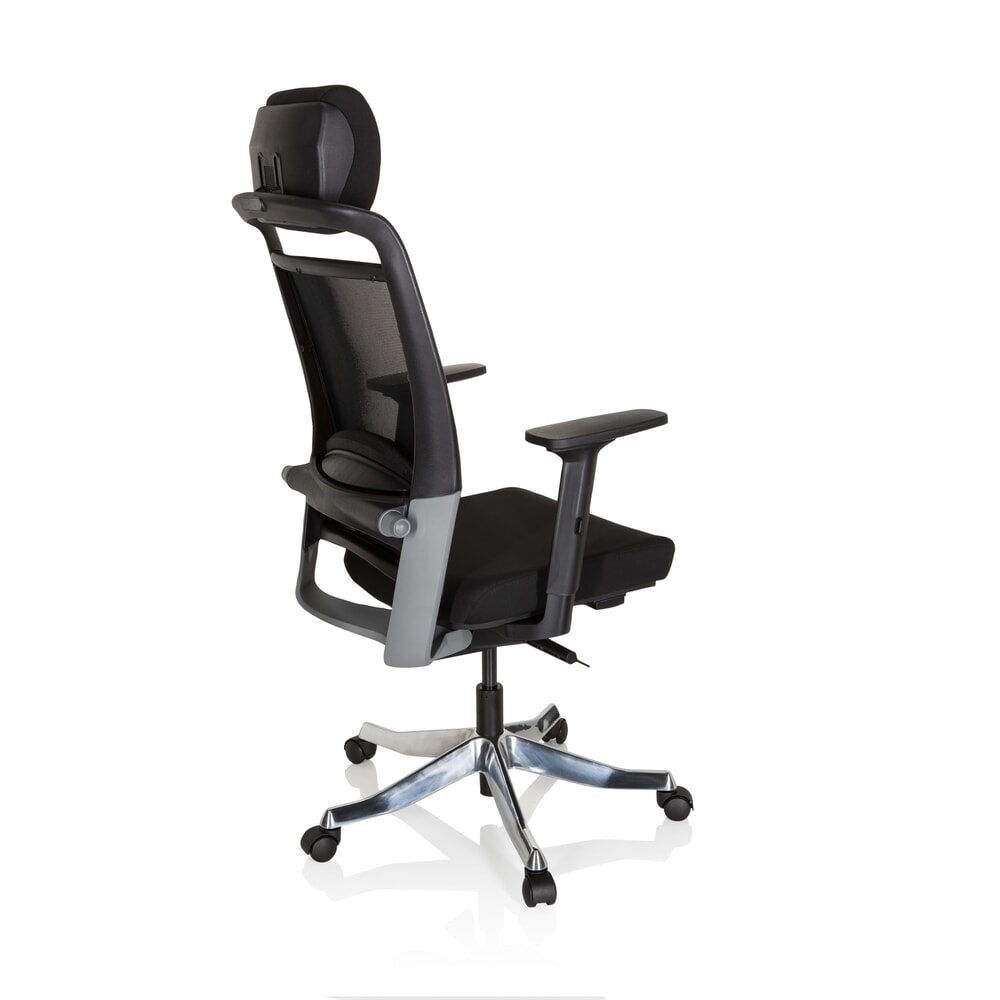 Productafbeelding nr. 5: hjh OFFICE Bürostuhl / Drehstuhl IKAST I Stoff/Netzstoff, schwarz