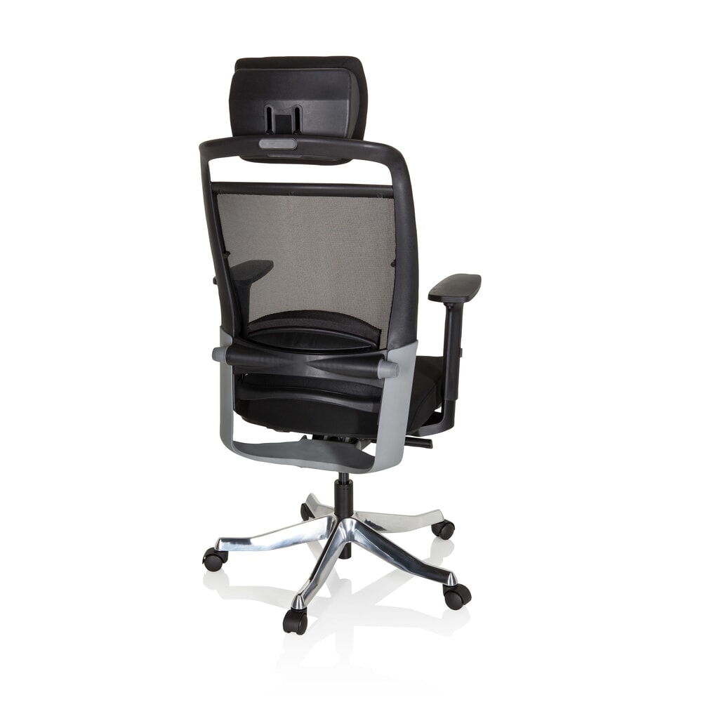 Productafbeelding nr. 6: hjh OFFICE Bürostuhl / Drehstuhl IKAST I Stoff/Netzstoff, schwarz