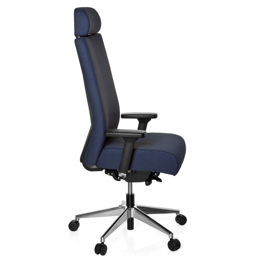 Productafbeelding nr. 5: hjh OFFICE Bürostuhl / Drehstuhl PRO-TEC XXL Stoff, blau