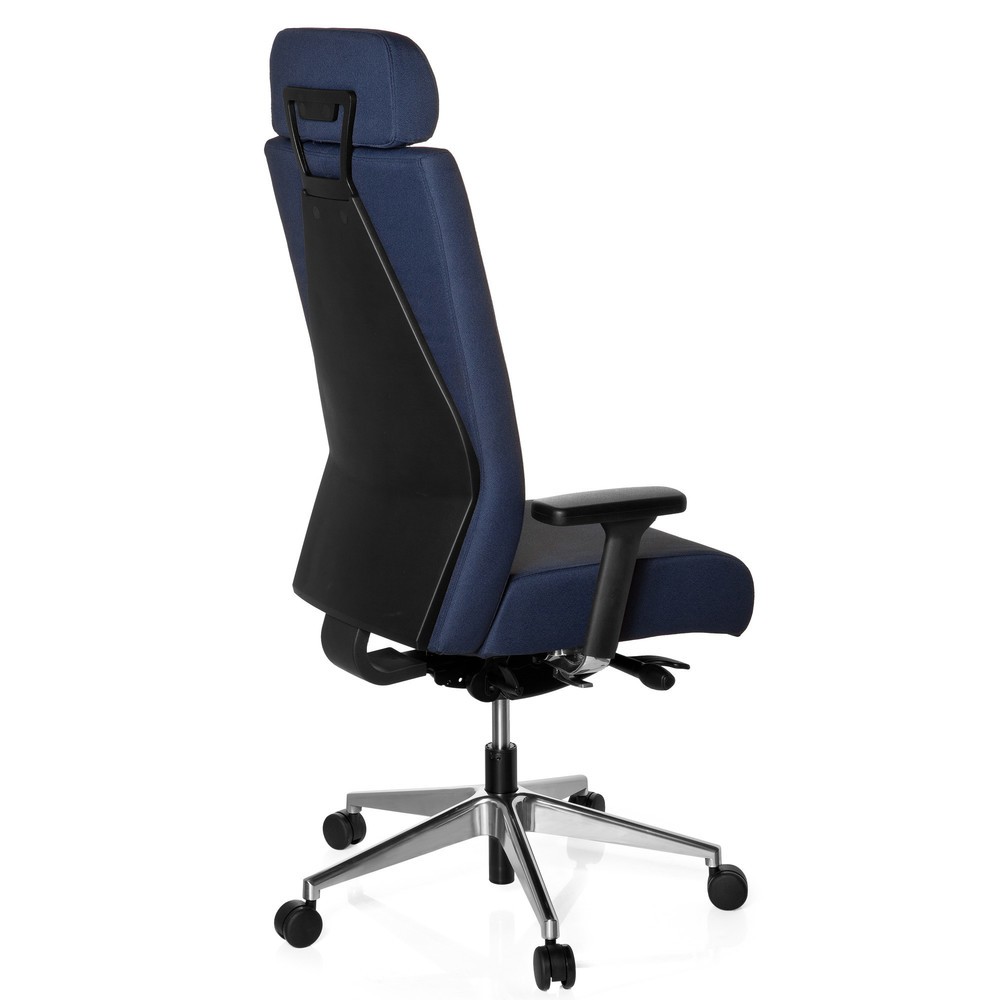 Productafbeelding nr. 6: hjh OFFICE Bürostuhl / Drehstuhl PRO-TEC XXL Stoff, blau