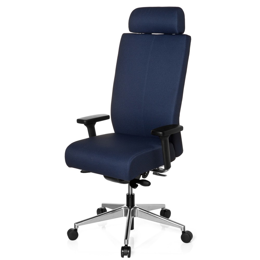 Productafbeelding nr. 11: hjh OFFICE Bürostuhl / Drehstuhl PRO-TEC XXL Stoff, blau