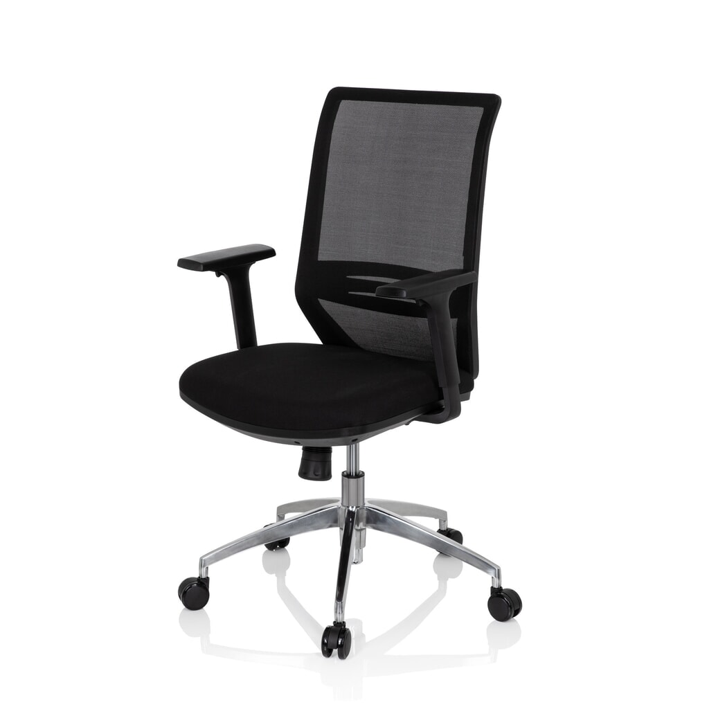 Productafbeelding nr. 10: hjh OFFICE Bürostuhl / Drehstuhl PROFONDO Stoff/Netzstoff, schwarz