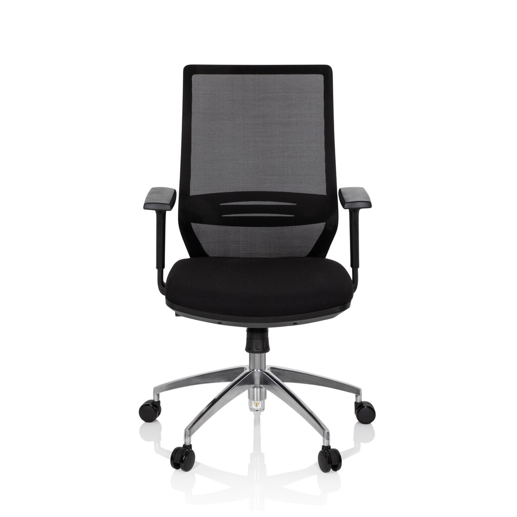 hjh OFFICE Bürostuhl / Drehstuhl PROFONDO Stoff/Netzstoff, schwarz Product afbeelding: hjh OFFICE Bürostuhl / Drehstuhl PROFONDO Stoff/Netzstoff, schwarz