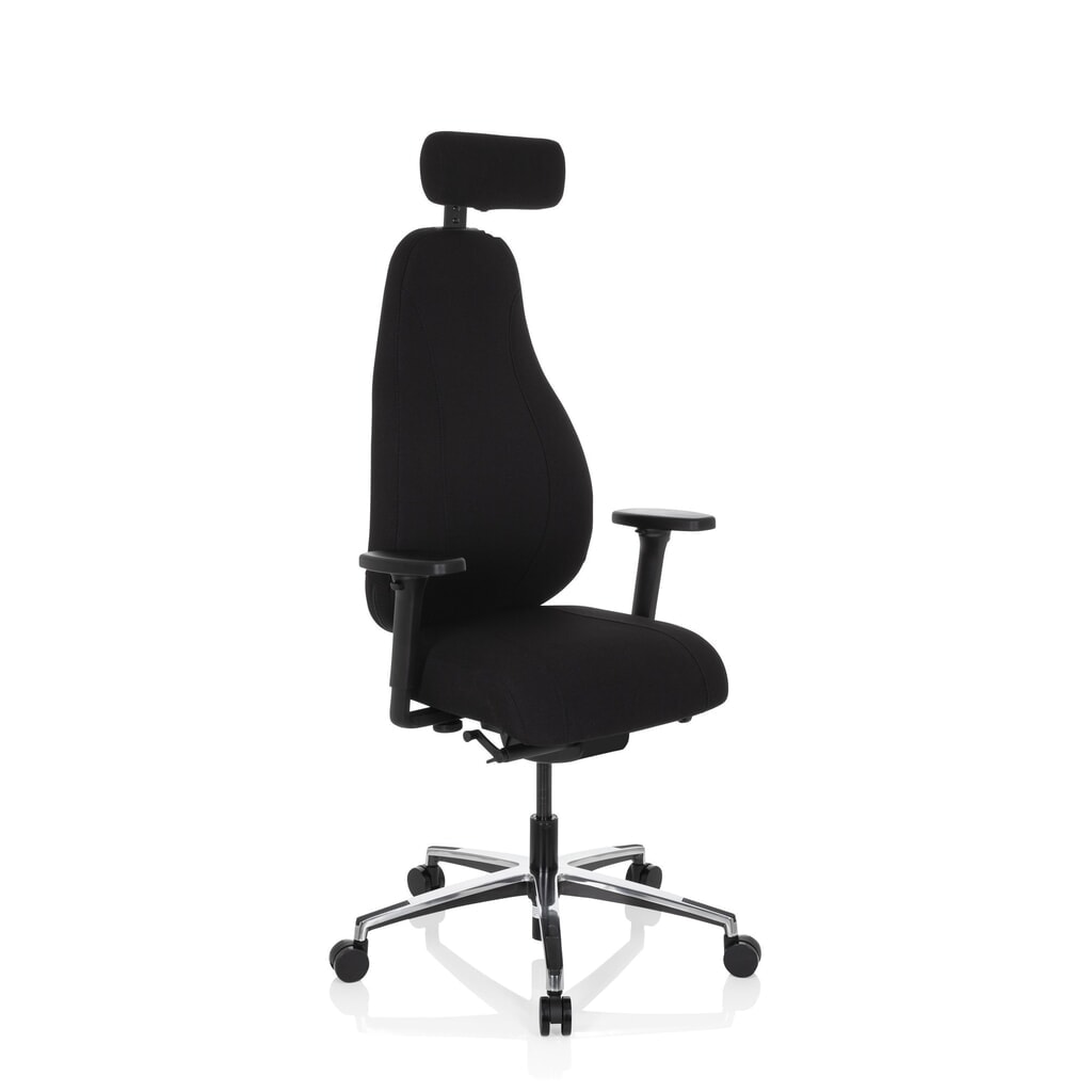 Productafbeelding nr. 3: hjh OFFICE Bürostuhl / Drehstuhl RESISTIO Stoff, schwarz