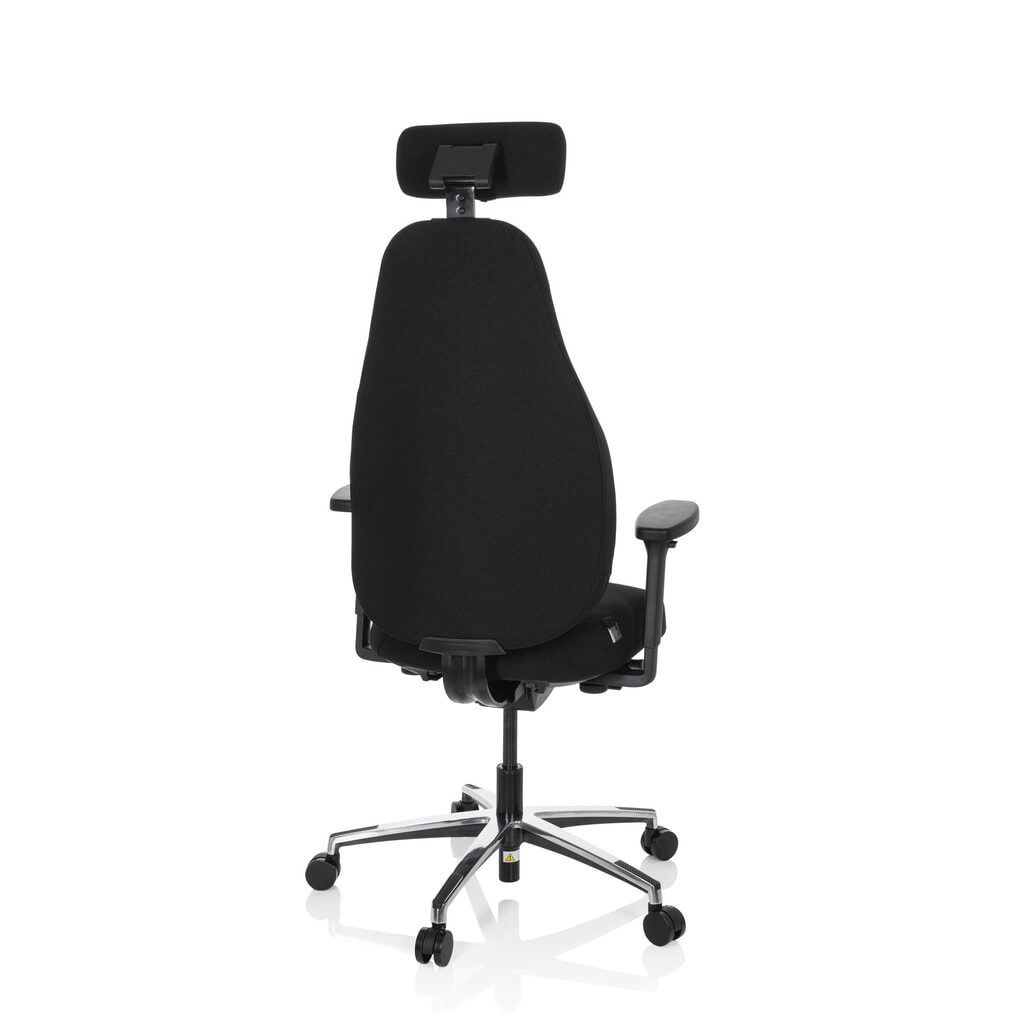 hjh OFFICE Bürostuhl / Drehstuhl RESISTIO Stoff, schwarz Productafbeelding nr. 6: hjh OFFICE Bürostuhl / Drehstuhl RESISTIO Stoff, schwarz