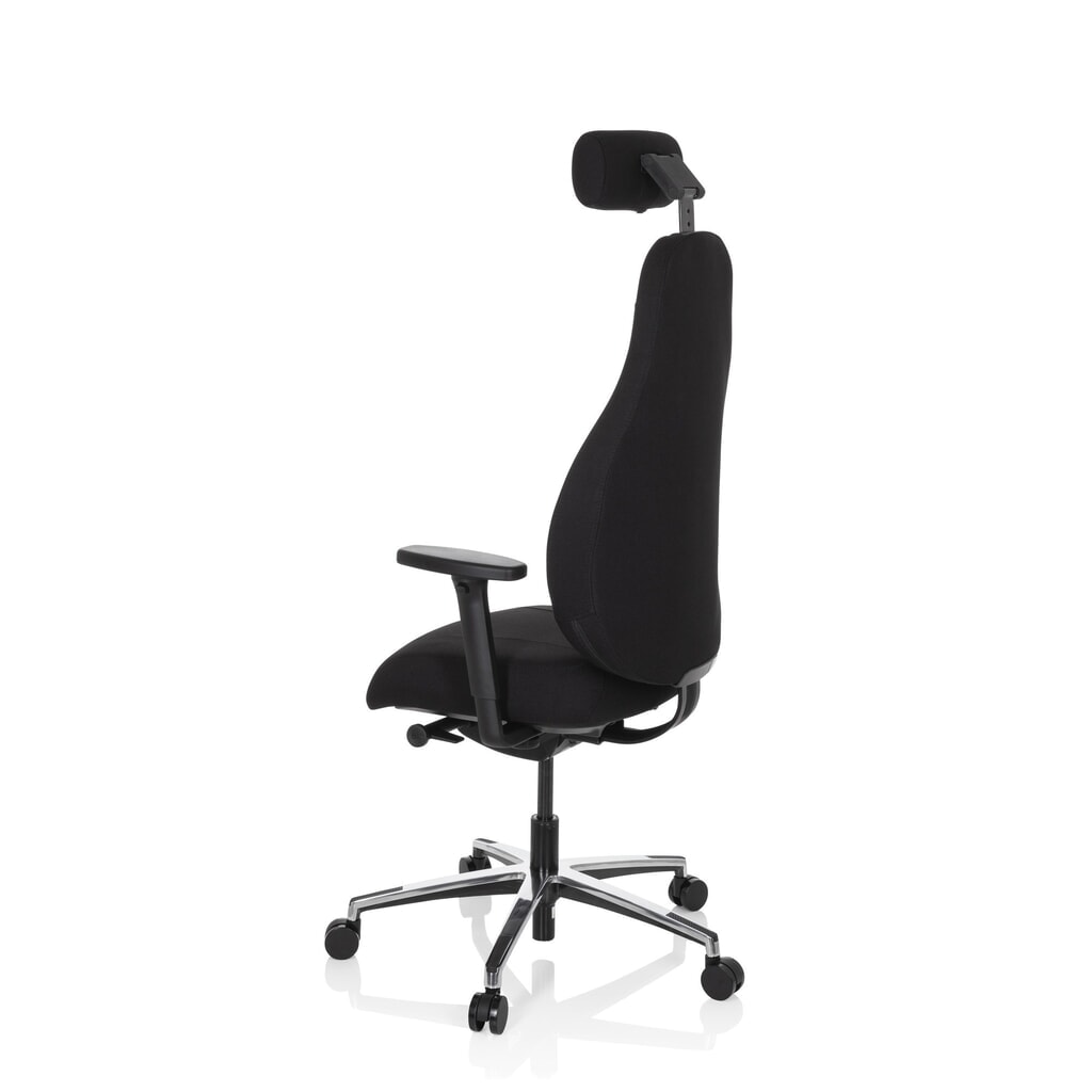 hjh OFFICE Bürostuhl / Drehstuhl RESISTIO Stoff, schwarz Productafbeelding nr. 8: hjh OFFICE Bürostuhl / Drehstuhl RESISTIO Stoff, schwarz