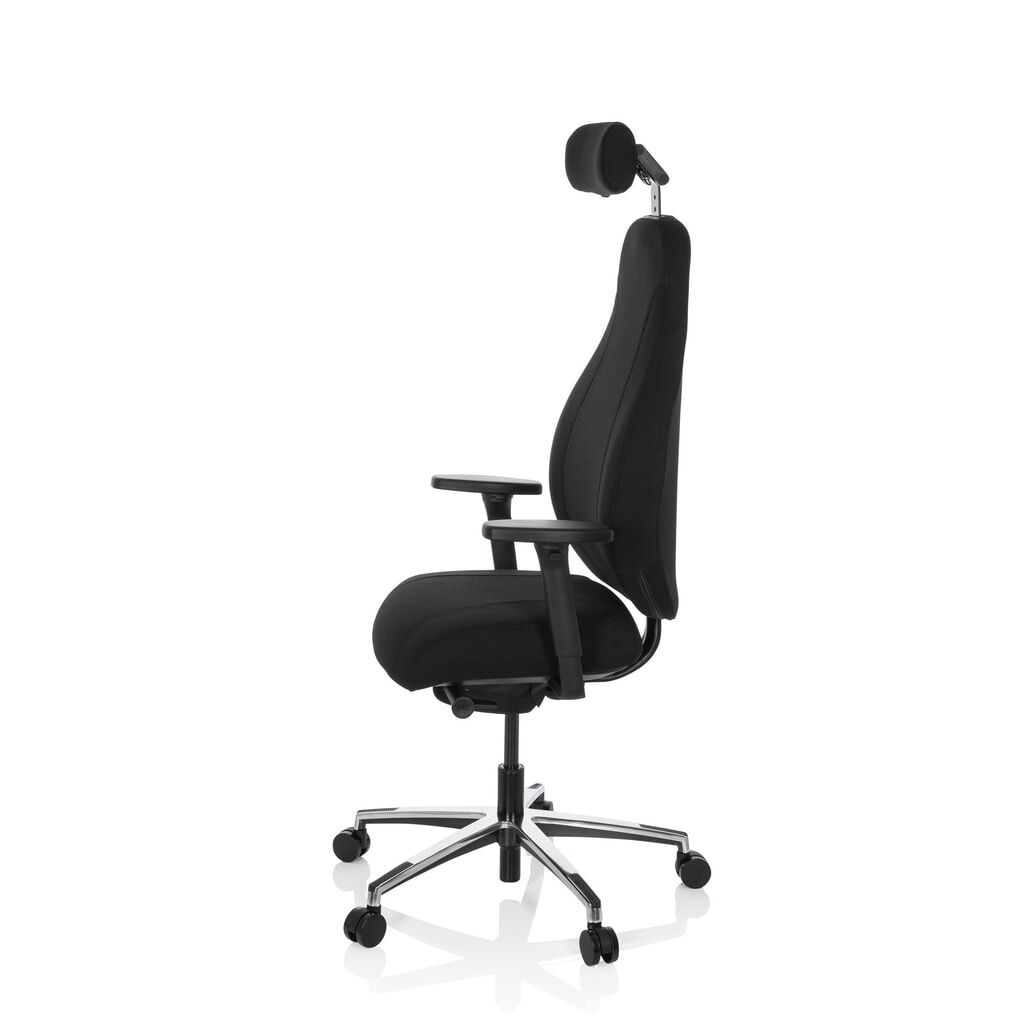 hjh OFFICE Bürostuhl / Drehstuhl RESISTIO Stoff, schwarz Productafbeelding nr. 9: hjh OFFICE Bürostuhl / Drehstuhl RESISTIO Stoff, schwarz
