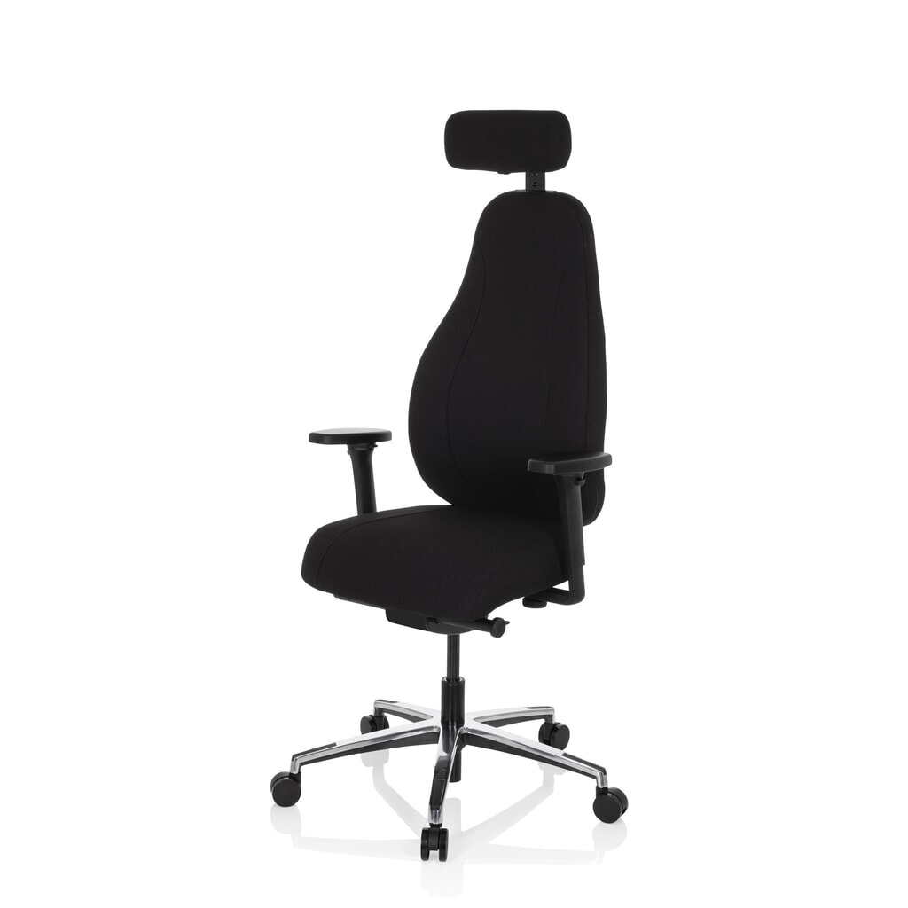 Productafbeelding nr. 10: hjh OFFICE Bürostuhl / Drehstuhl RESISTIO Stoff, schwarz