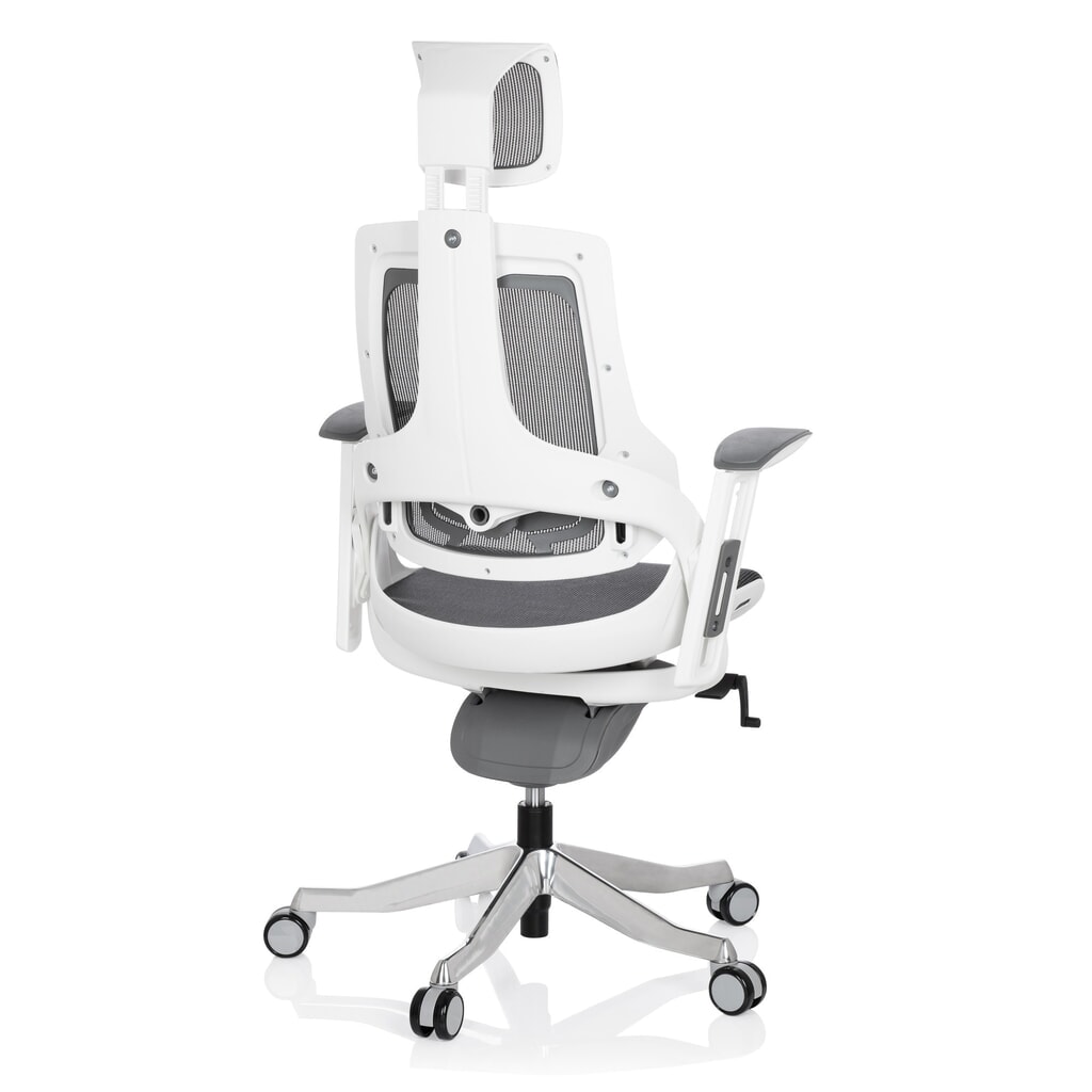 Productafbeelding nr. 6: hjh OFFICE Bürostuhl / Drehstuhl SPEKTRE Netzstoff, grau
