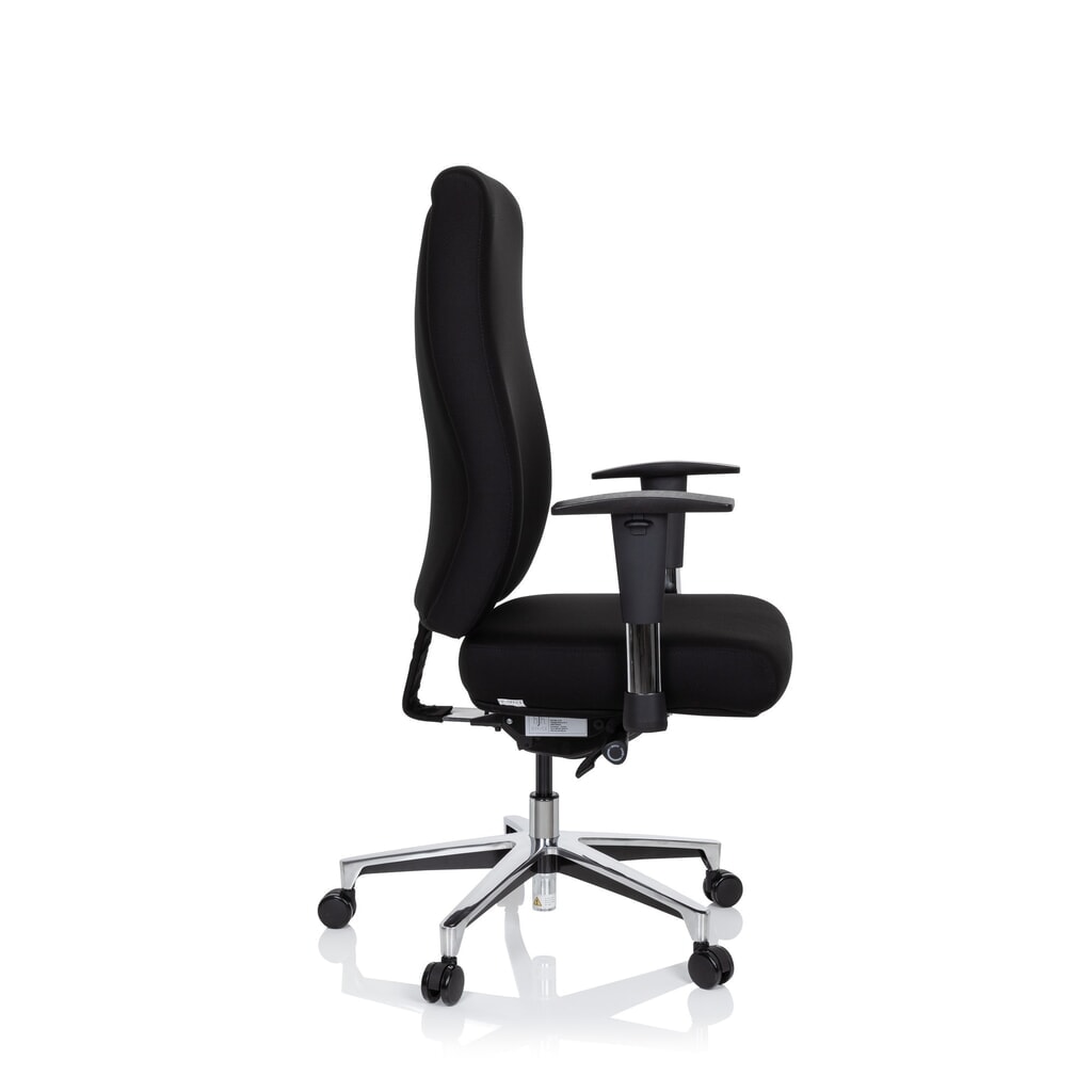 Bureaustoel / directiestoel hjh OFFICE FORCOM stof, zwart Productafbeelding nr. 6: Bureaustoel / directiestoel hjh OFFICE FORCOM stof, zwart
