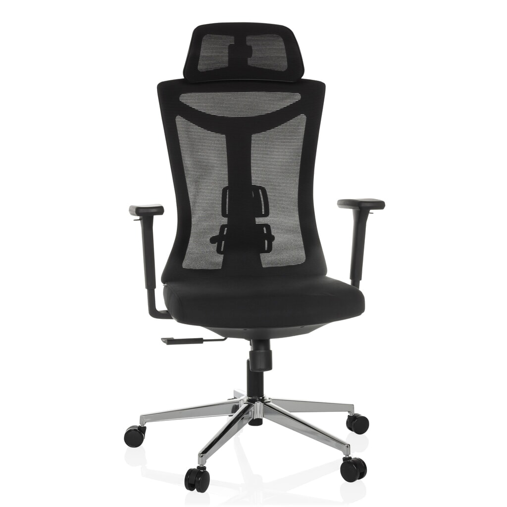 Productafbeelding nr. 6: hjh OFFICE bureaustoel KAMIAK, synchroonmechanisme, draagvermogen 120 kg, zwart