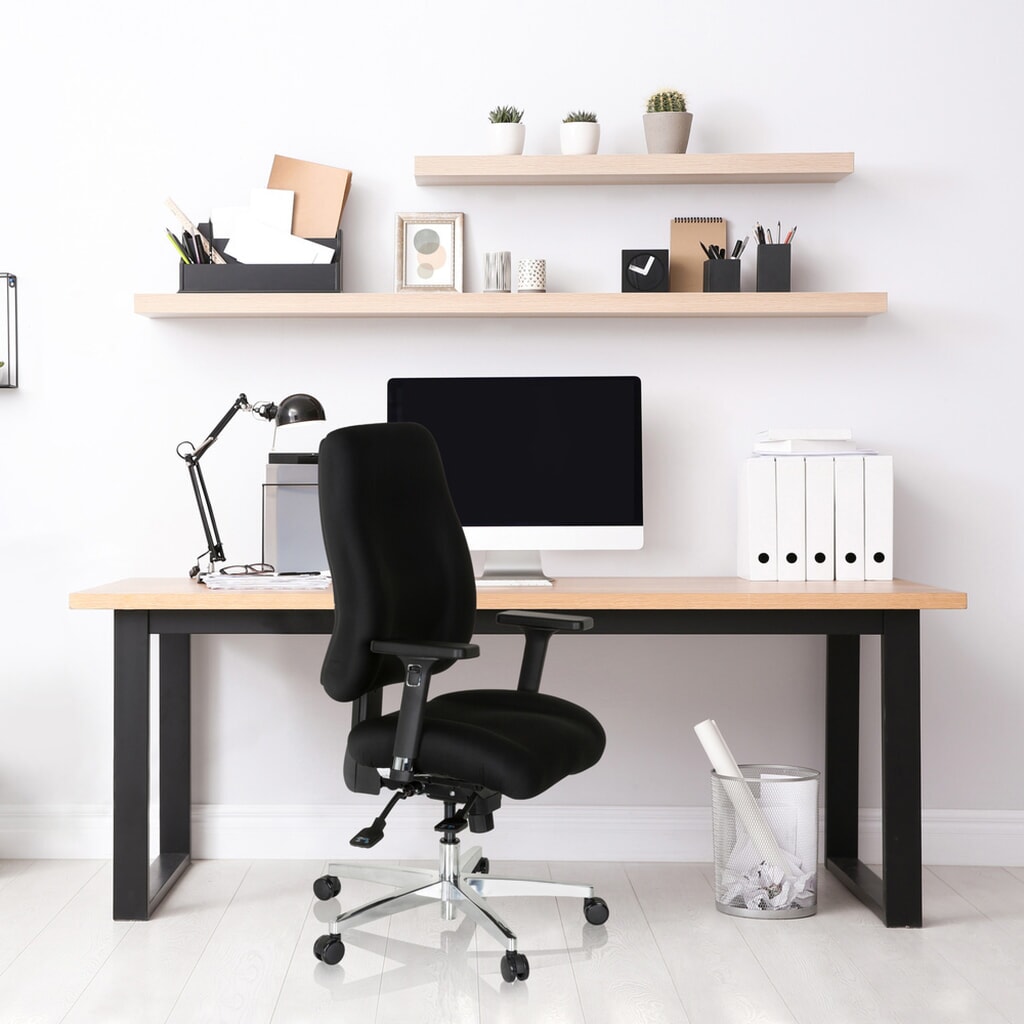 Bureaustoel / directiestoel hjh OFFICE ZENIT COMFORT, zwart Productafbeelding nr. 5: Bureaustoel / directiestoel hjh OFFICE ZENIT COMFORT, zwart