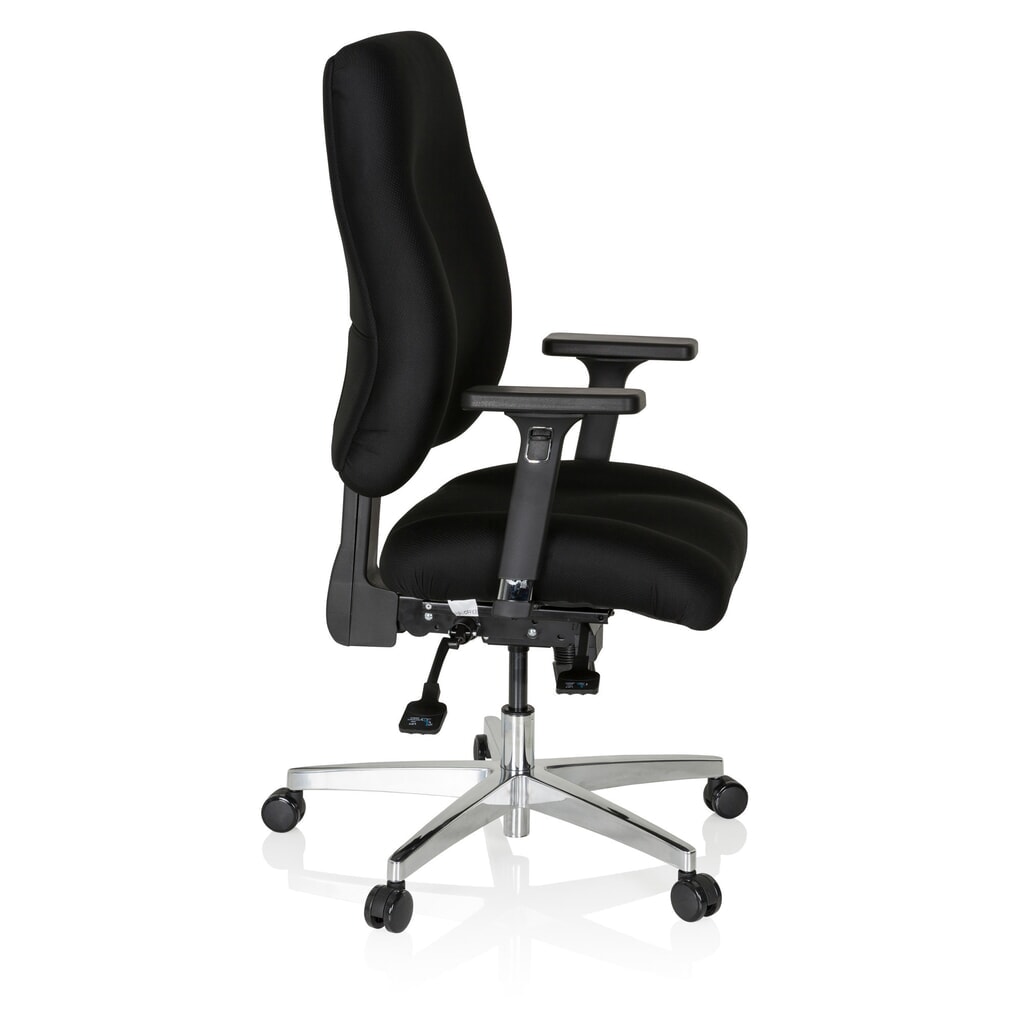 Bureaustoel / directiestoel hjh OFFICE ZENIT COMFORT, zwart Productafbeelding nr. 9: Bureaustoel / directiestoel hjh OFFICE ZENIT COMFORT, zwart