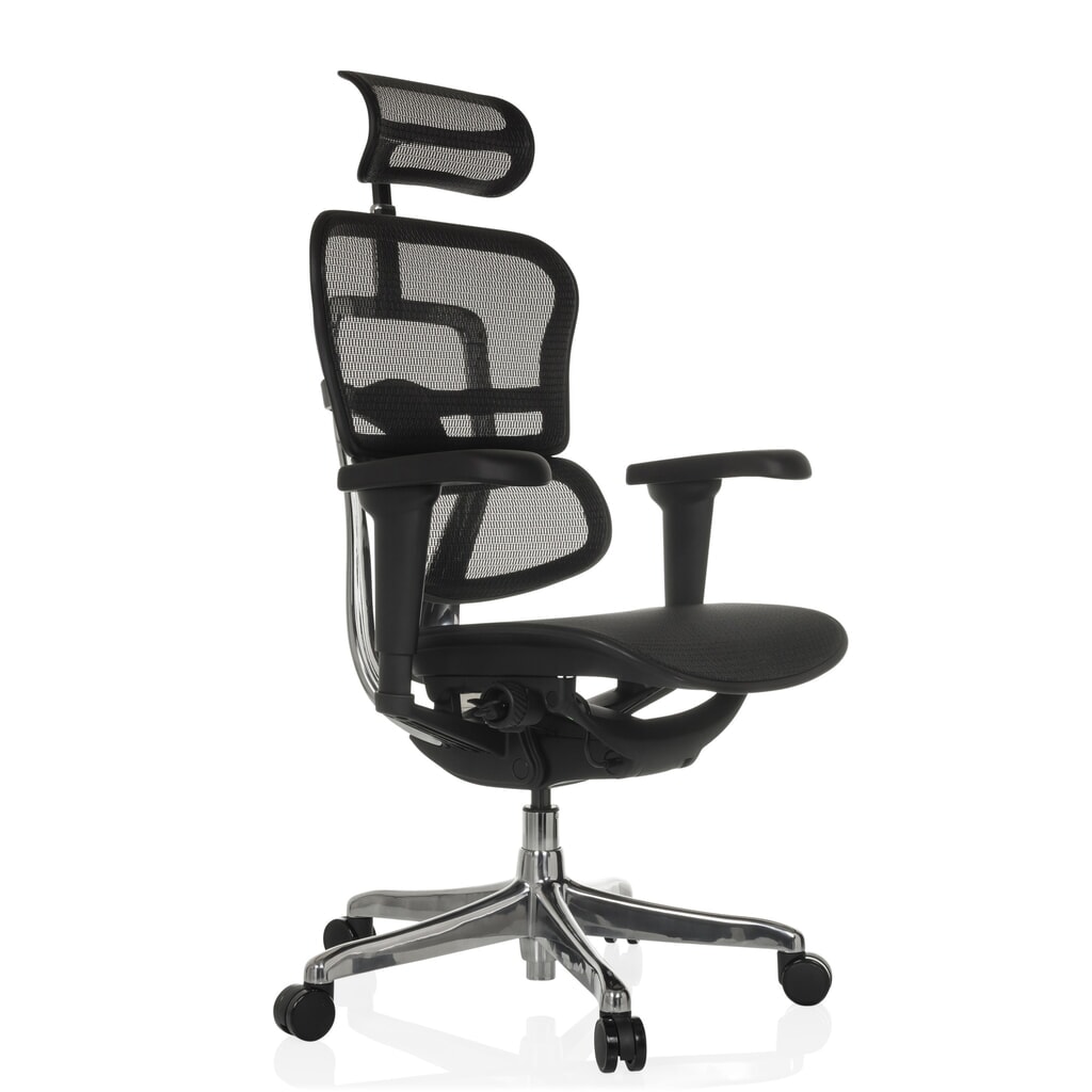 Productafbeelding nr. 8: hjh OFFICE ERGOHUMAN ULTRA GEN2 directiestoel , mesh rugleuning, draagvermogen 120 kg, zithoogte 460 - 580 mm, zwart