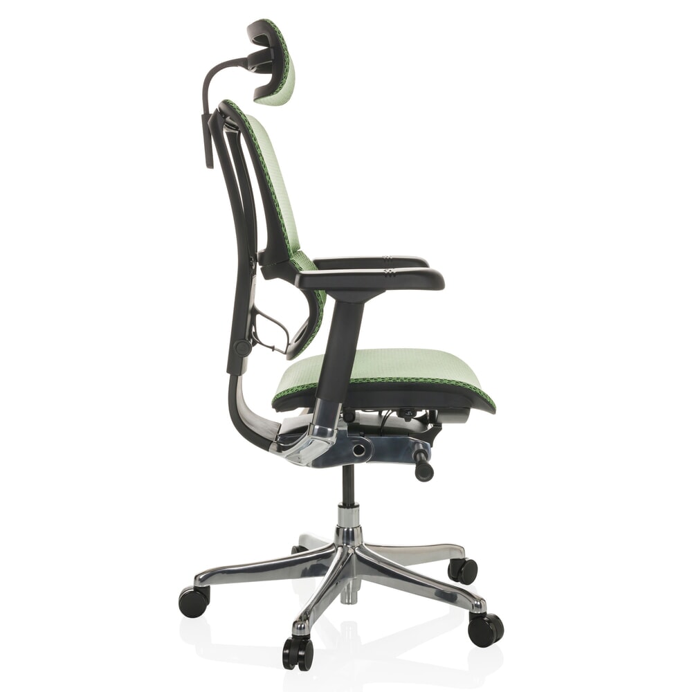 Productafbeelding nr. 10: hjh OFFICE directiestoel ERGOHUMAN SLIM GEN2, met flexibele rugleuning, draagvermogen 150 kg, groen, armleuning zwart