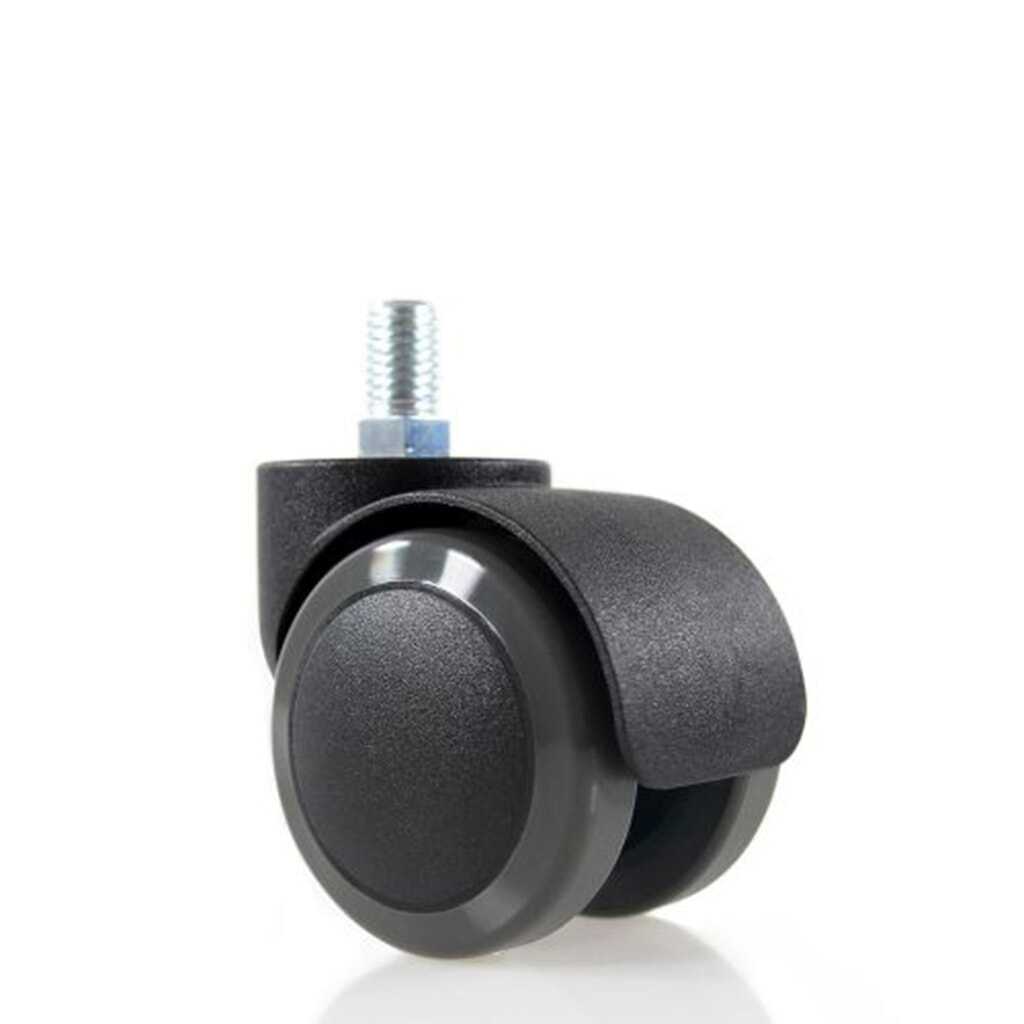 Wielen voor harde vloeren 5x hjh OFFICE 50 mm / schroefdraad M10 bureaustoelwielen voor harde vloeren, (set van 5) Product afbeelding: Wielen voor harde vloeren 5x hjh OFFICE 50 mm / schroefdraad M10 bureaustoelwielen voor harde vloeren, (set van 5)