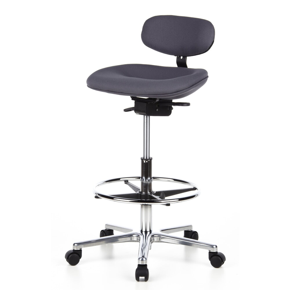 Productafbeelding nr. 11: hjh OFFICE Hocker / Drehhocker WORK MF Stoff, anthrazit