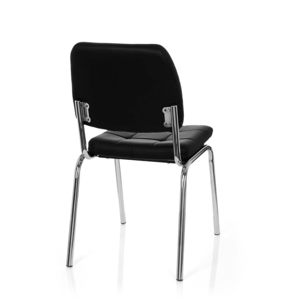 Productafbeelding nr. 6: Vergaderstoel / bezoekersstoel hjh OFFICE PICENO V PU, zwart