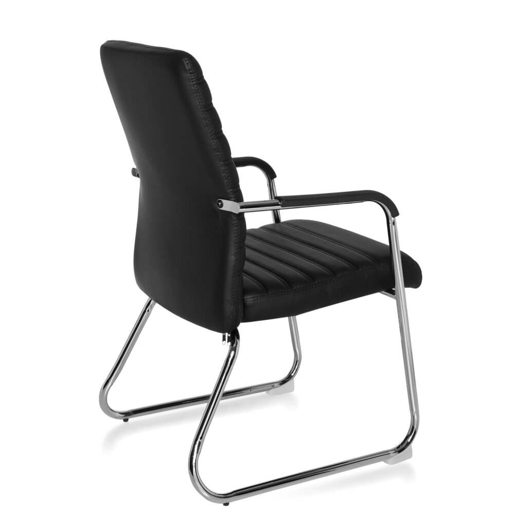 Productafbeelding nr. 7: Vergaderstoel / sledestoel hjh OFFICE STEEL V PU, zwart