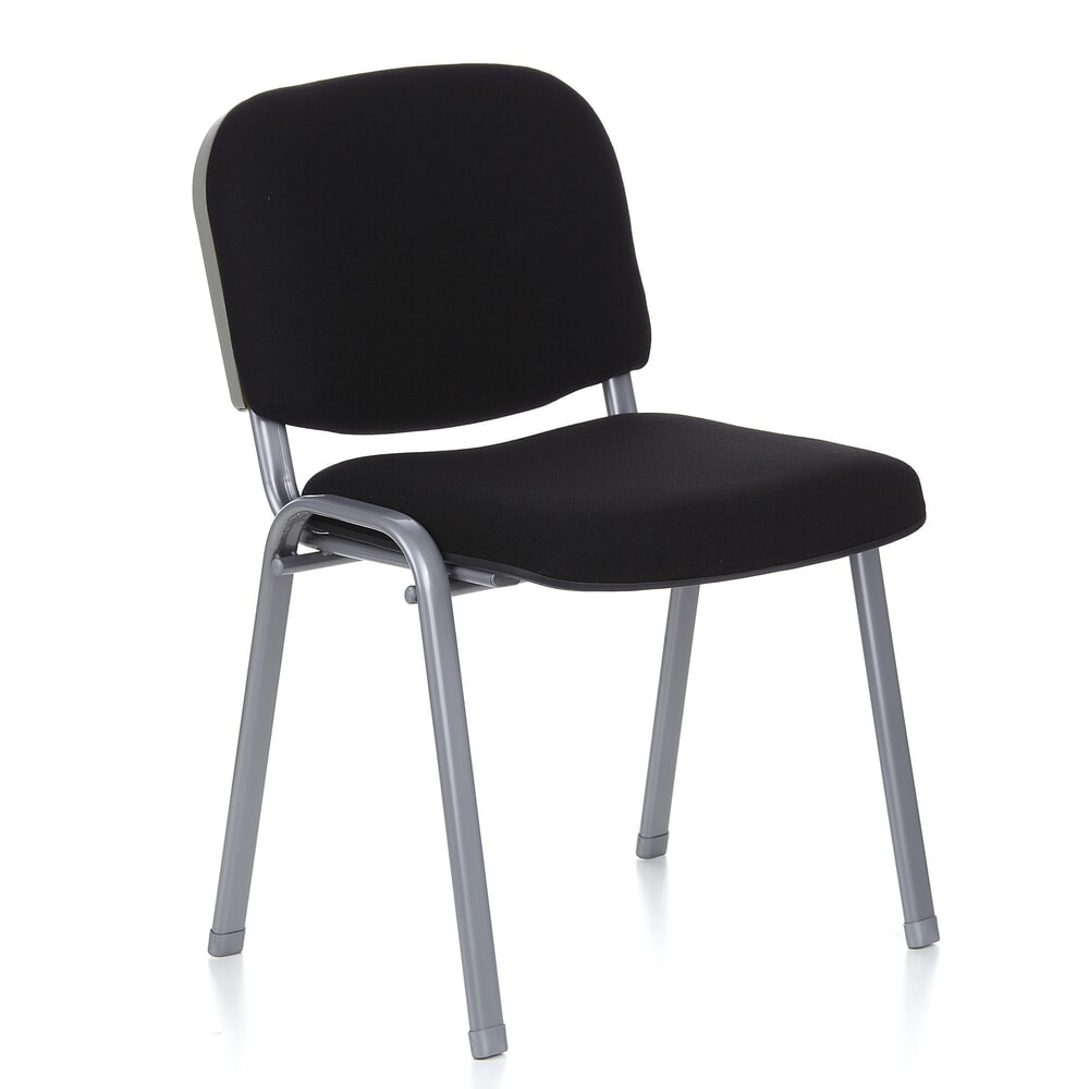 Productafbeelding nr. 3: Vergaderstoel / bezoekersstoel hjh OFFICE XT 600, zwart / zilver