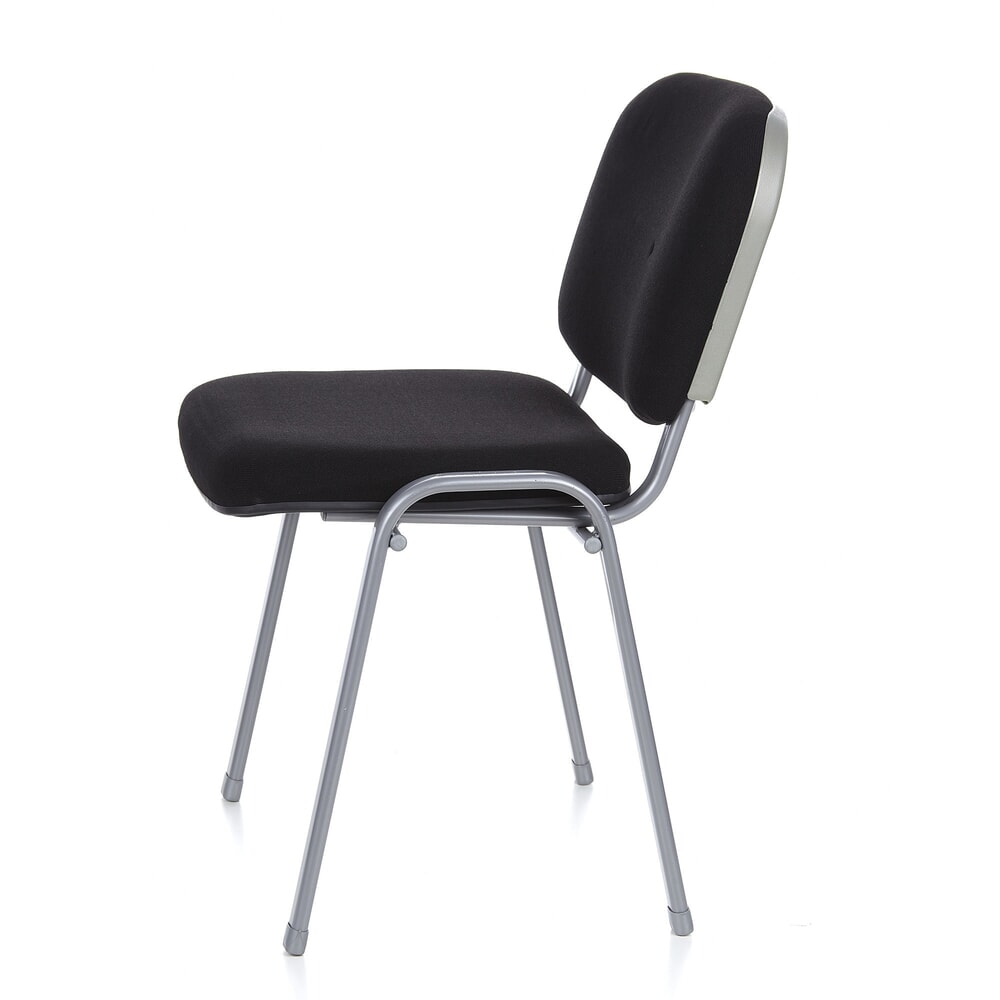 Productafbeelding nr. 9: Vergaderstoel / bezoekersstoel hjh OFFICE XT 600, zwart / zilver