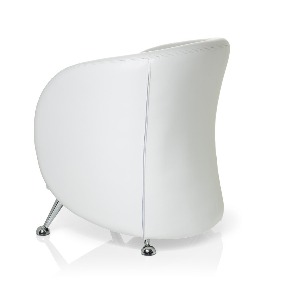 Productafbeelding nr. 9: Loungezetel / clubzetel hjh OFFICE ST. LUCIA kunstleer, wit