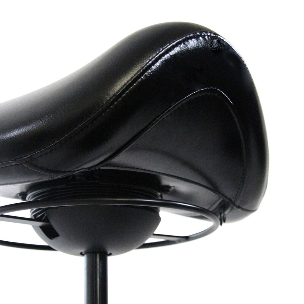 hjh OFFICE Ergonomischer Hocker / Sattelstuhl ORTHO SIT PU Kunstleder, schwarz Productafbeelding nr. 11: hjh OFFICE Ergonomischer Hocker / Sattelstuhl ORTHO SIT PU Kunstleder, schwarz