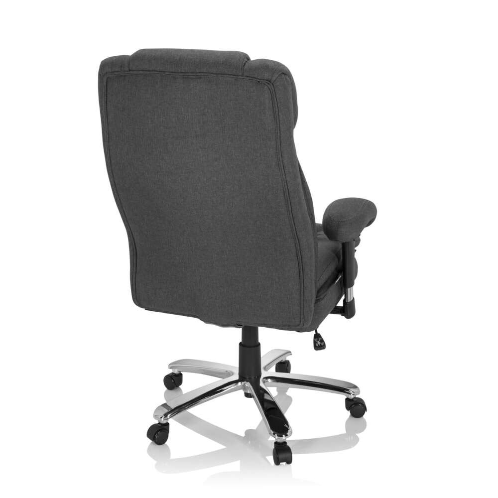 Productafbeelding nr. 6: hjh OFFICE Schwerlaststuhl / Büro BUILDER XXL I Stoff, dunkelgrau