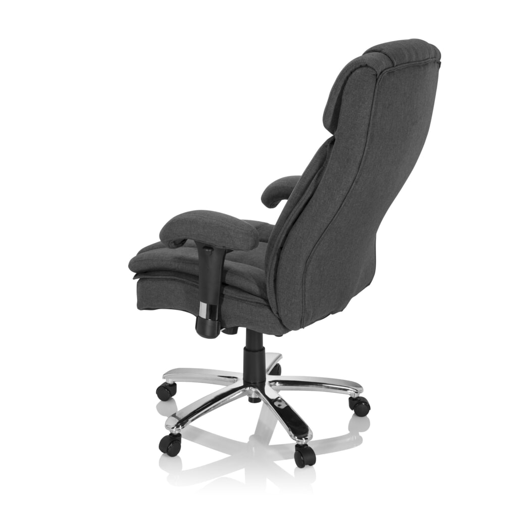 Productafbeelding nr. 8: hjh OFFICE Schwerlaststuhl / Büro BUILDER XXL I Stoff, dunkelgrau