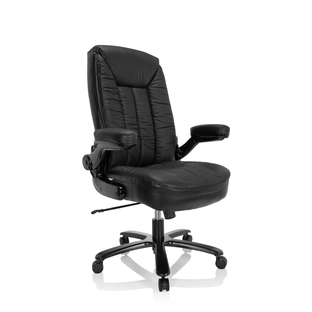 Productafbeelding nr. 2: hjh OFFICE Schwerlaststuhl / Büro INSTRUCTOR III XXL Leder, schwarz