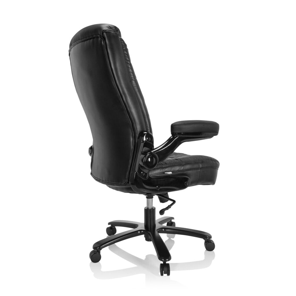 Productafbeelding nr. 4: hjh OFFICE Schwerlaststuhl / Büro INSTRUCTOR III XXL Leder, schwarz